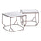 Zuo Modern Arzon Coffee Table, Set of 2, Bronze