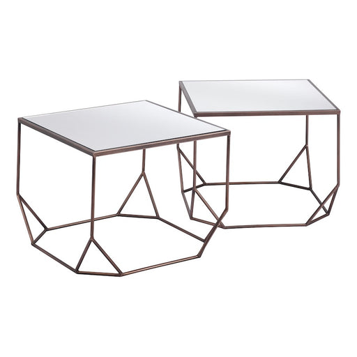Zuo Modern Arzon Coffee Table, Set of 2, Bronze