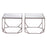 Zuo Modern Arzon Coffee Table, Set of 2, Bronze