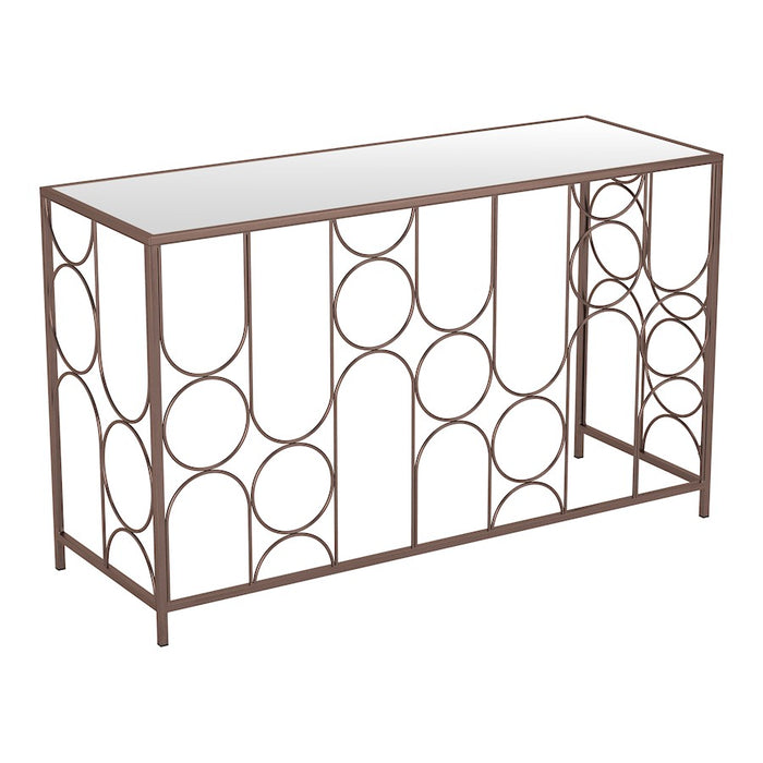 Zuo Modern Convale Console Table, Bronze