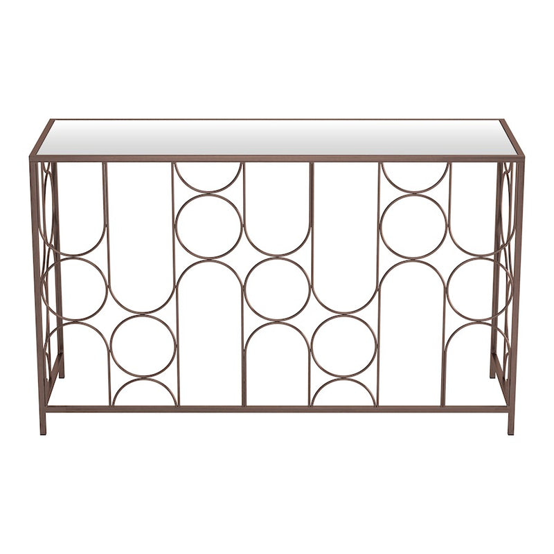 Zuo Modern Convale Console Table, Bronze