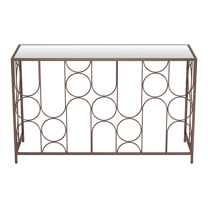 Zuo Modern Convale Console Table, Bronze