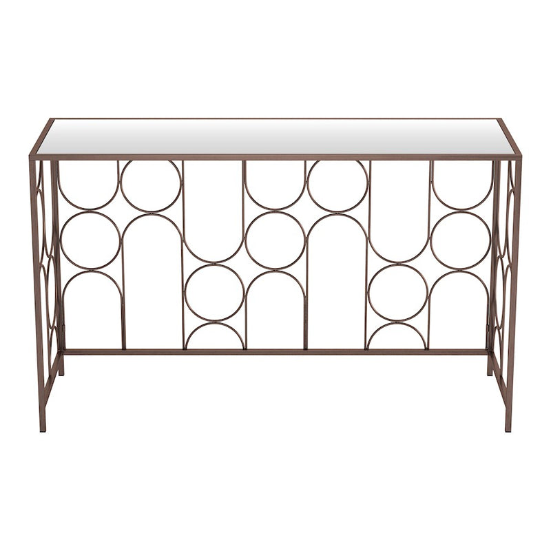 Zuo Modern Convale Console Table, Bronze