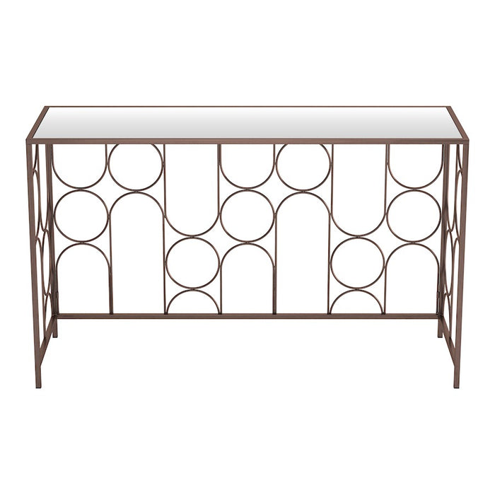 Zuo Modern Convale Console Table, Bronze