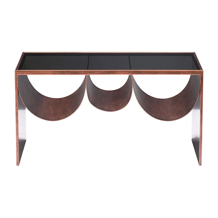 Zuo Modern Aveiro Coffee Table, Copper/Black