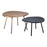 Zuo Modern Castelo Coffee Table, Set of 2, Brass/Black