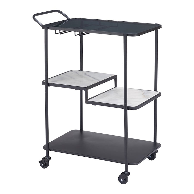Zuo Modern Constanza Bar Cart, Black
