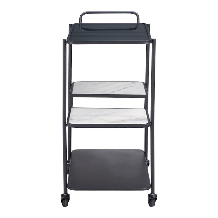 Zuo Modern Constanza Bar Cart, Black