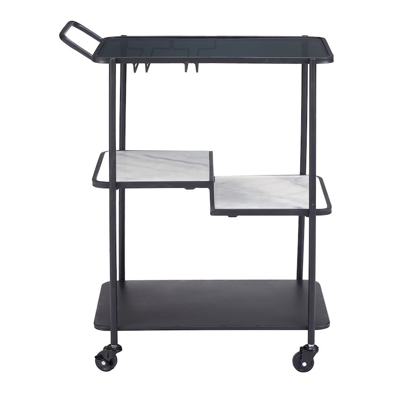 Zuo Modern Constanza Bar Cart, Black