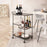 Zuo Modern Constanza Bar Cart, Black