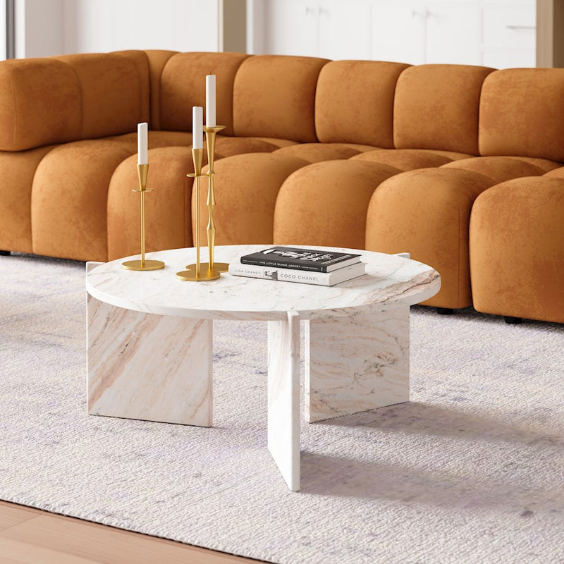 Zuo Modern Lancaster Coffee Table, Natural