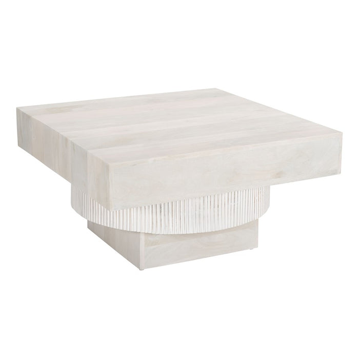 Zuo Modern Trani Coffee Table, Whitewashed - 109851