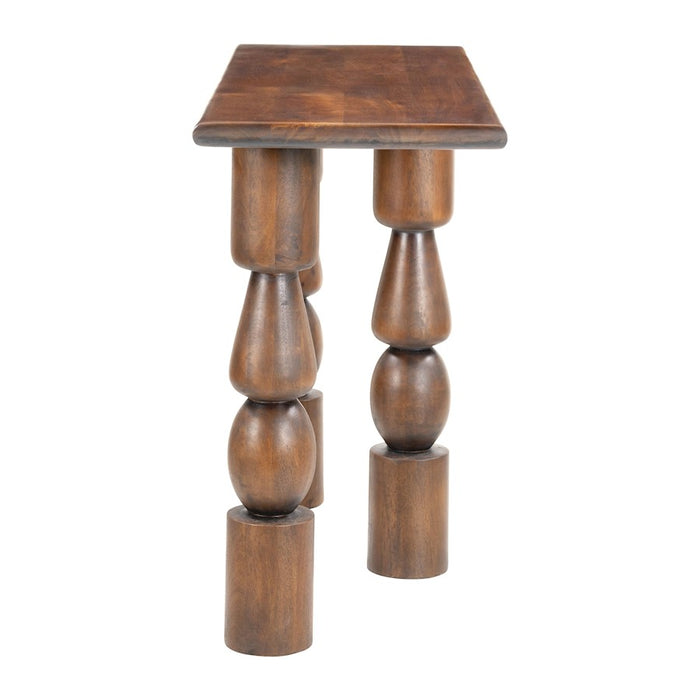 Zuo Modern Split Console Table, Brown