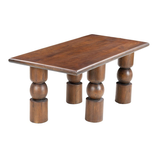 Zuo Modern Split Coffee Table, Brown - 109853