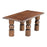 Zuo Modern Split Coffee Table, Brown