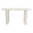 Zuo Modern Risan Console Table, Whitewashed