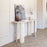 Zuo Modern Risan Console Table, Whitewashed