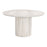 Zuo Modern Izola Dining Table, Whitewashed