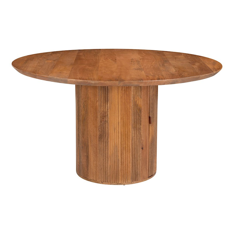 Zuo Modern Izola Dining Table, Brown