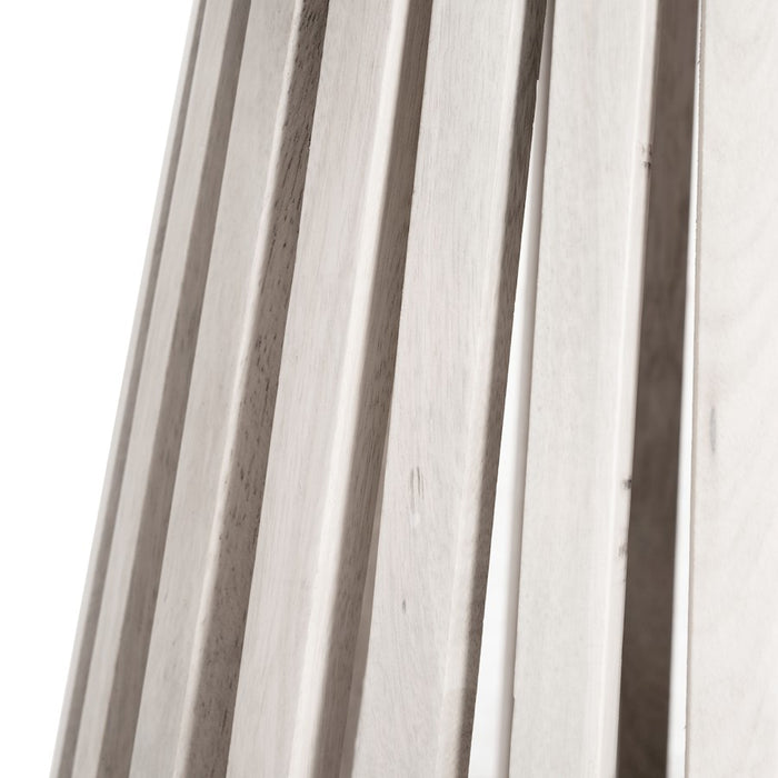 Zuo Modern Mazara Side Table, White/Whitewashed