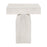Zuo Modern Kiel Side Table, Whitewashed