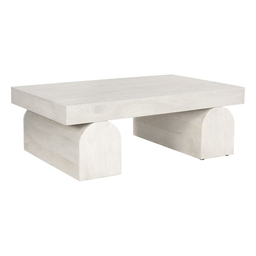 Zuo Modern Kiel Coffee Table, Whitewashed