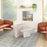 Zuo Modern Navidic Coffee Table, Set of 2, Whitewashed