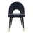Zuo Modern Menlo Dining Chair Set of 2, Black