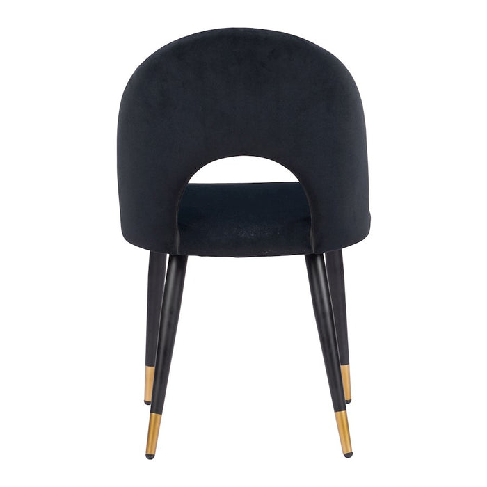 Zuo Modern Menlo Dining Chair Set of 2, Black