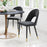 Zuo Modern Menlo Dining Chair Set of 2, Black