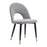 Zuo Modern Menlo Dining Chair Set of 2, Gray