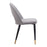 Zuo Modern Menlo Dining Chair Set of 2, Gray