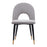 Zuo Modern Menlo Dining Chair Set of 2, Gray