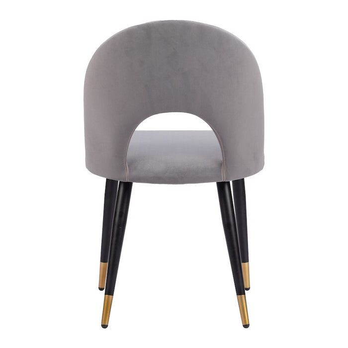 Zuo Modern Menlo Dining Chair Set of 2, Gray