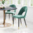 Zuo Modern Menlo Dining Chair Set of 2, Green
