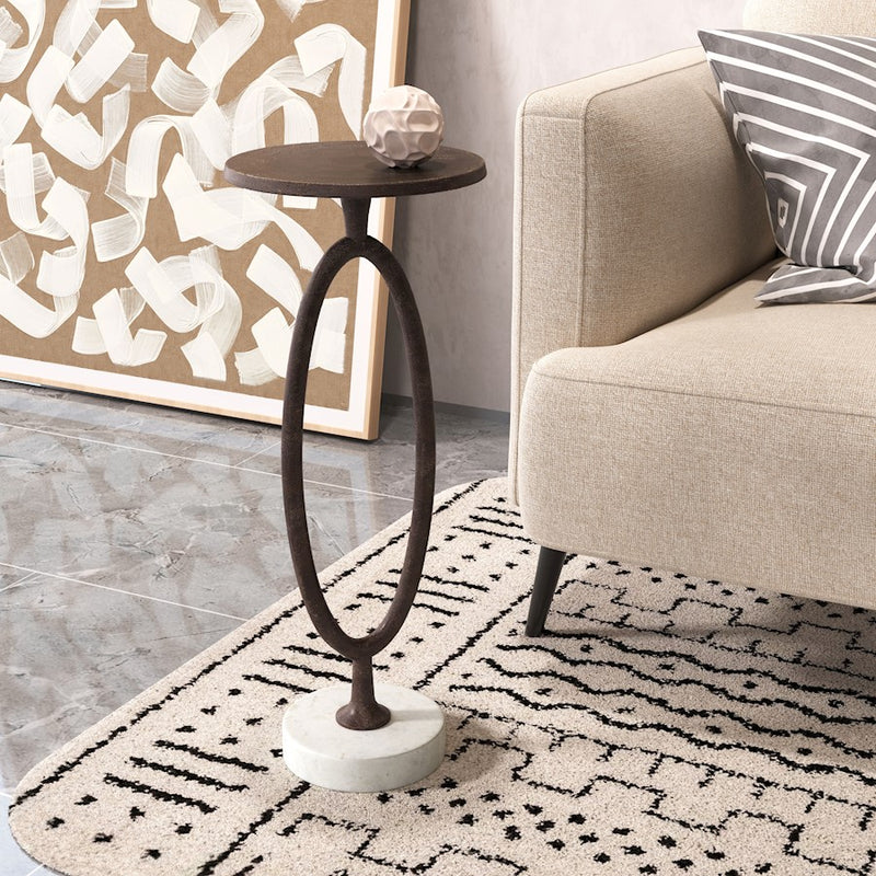 Zuo Modern Bonita Accent Table, Bronze