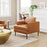 Zuo Modern Decade Armchair, Brown