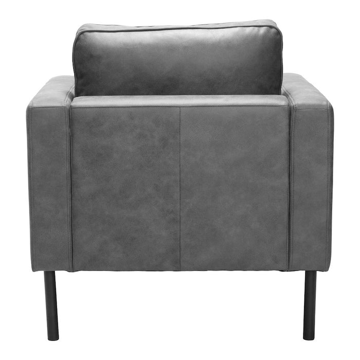 Zuo Modern Decade Armchair, Vintage Gray