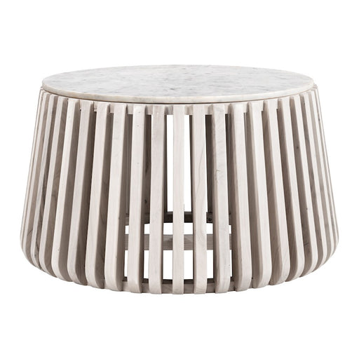 Zuo Modern Cyprus Coffee Table, White/Whitewashed - 109914