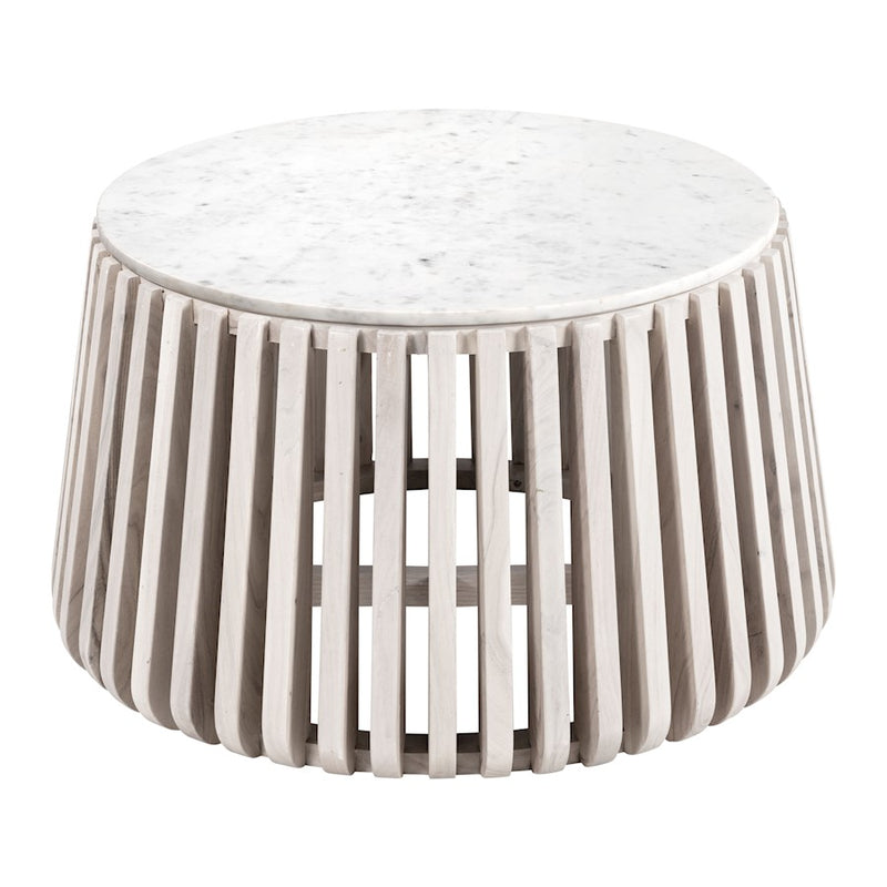 Zuo Modern Cyprus Coffee Table, White/Whitewashed