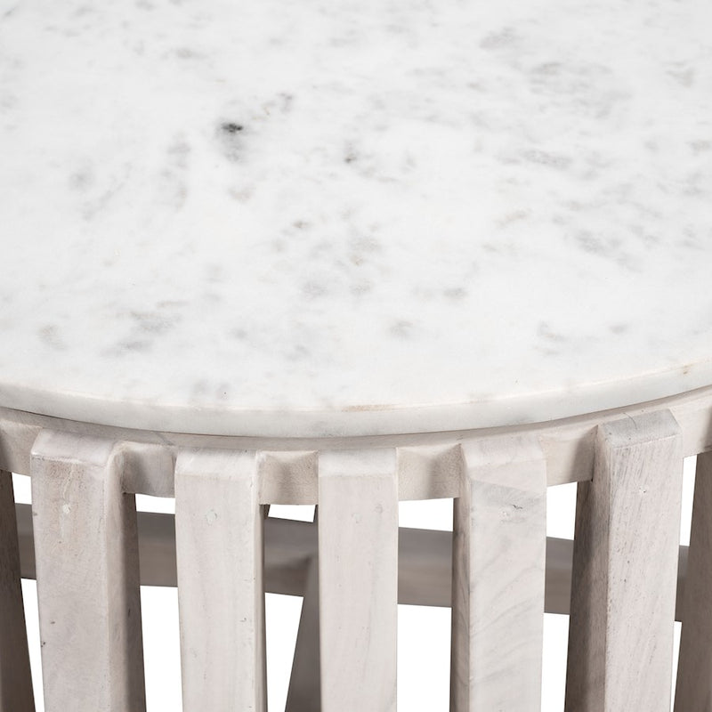 Zuo Modern Cyprus Coffee Table, White/Whitewashed