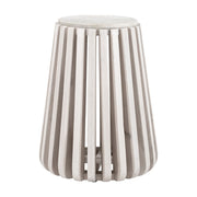 Zuo Modern Cyprus Side Table, White/Whitewashed - 109915