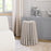 Zuo Modern Cyprus Side Table, White/Whitewashed