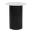 Zuo Modern Izola Side Table, White/Black