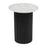 Zuo Modern Izola Side Table, White/Black