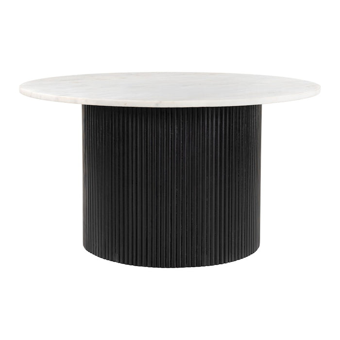 Zuo Modern Izola Coffee Table, White/Black