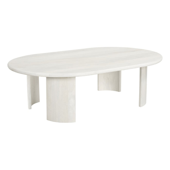 Zuo Modern Risan Coffee Table, Whitewashed - 109918
