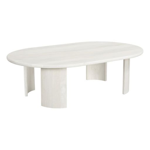 Zuo Modern Risan Coffee Table, Whitewashed