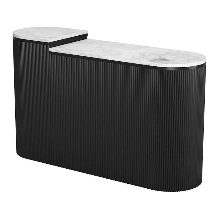 Zuo Modern Ormara Console Table, Set of 2, White/Black