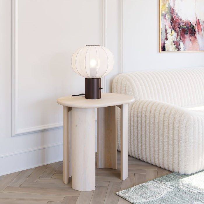 Zuo Modern Risan Side Table, Natural